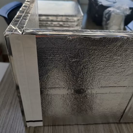 Caja refrigeradora VIP EPP reutilizable duradera para envases farmacéuticos con temperatura controlada